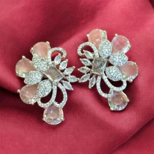 AD PINK EAR STUDS