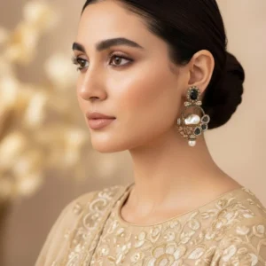 DEEP BLACK EARRINGS 1