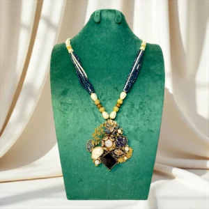 FLORAL BLUE MALA