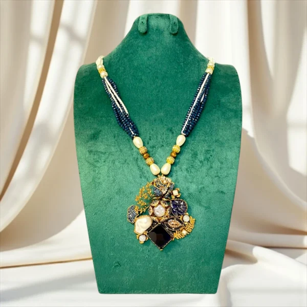 FLORAL BLUE MALA