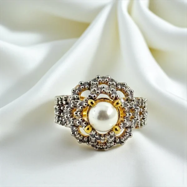 PEARL WHITE RING UK