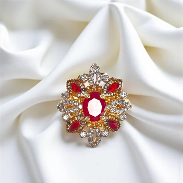 PETAL RED RING