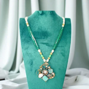 TURQUOISE GREEN MALA