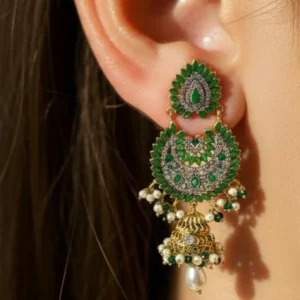 OPULENT GREE EARRINGS (1)