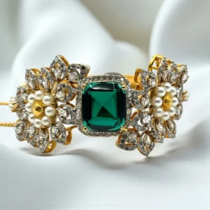 PEARL FLORAL BANGLE