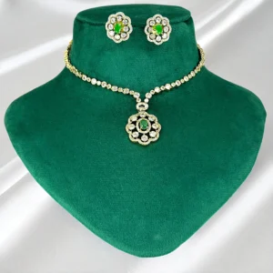 GREEN NECKLACE SET (1)
