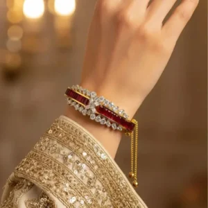 RUBY STONE BANGLE