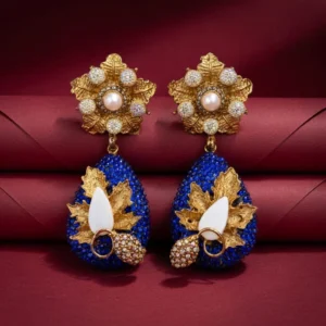 GEM BLUE EARRINGS