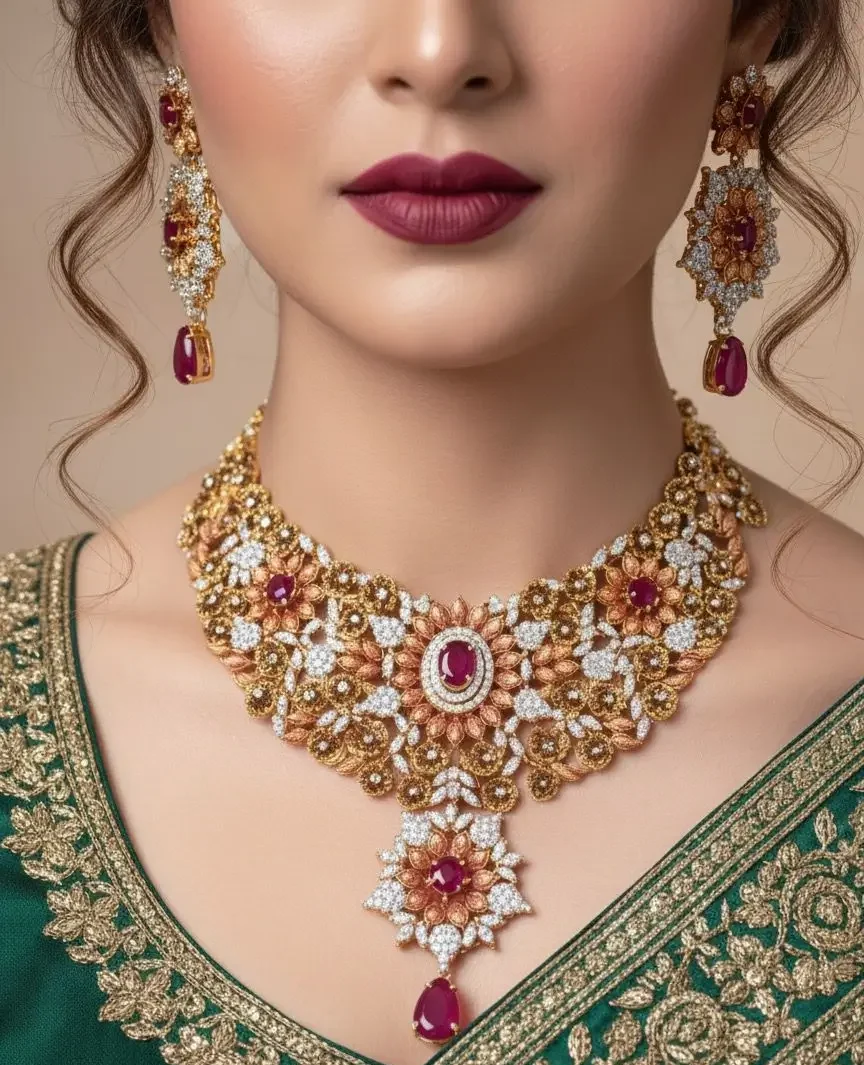 Gemstone Coloured Jewellery (1)