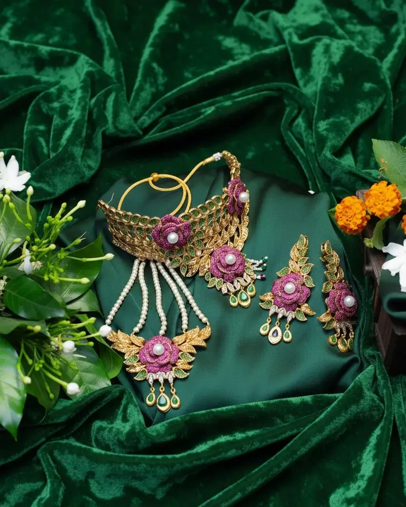 Gemstone Coloured Jewellery