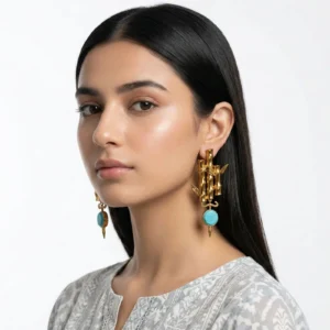 dazzling earrings