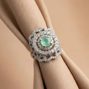 TURQUOISE CROWN RING