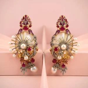 BLOSSOM MAGENTA EARRINGS