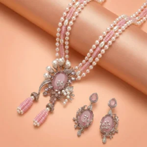 BLUSH PINK MALA SET 1