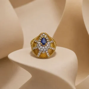 SHELL BLUE RING