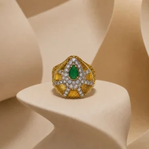 SHELL GREEN RING (1)