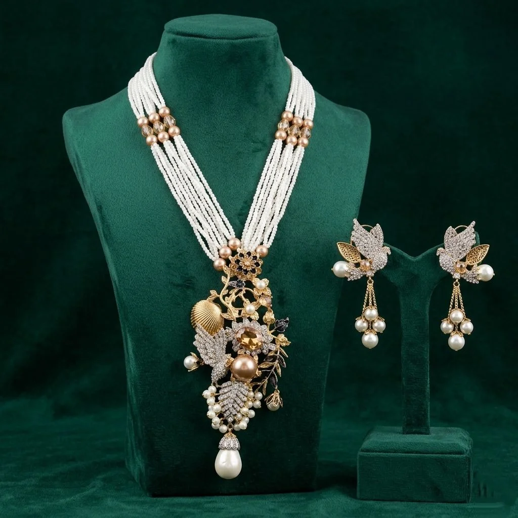 CHAMPAGNE MALA SET